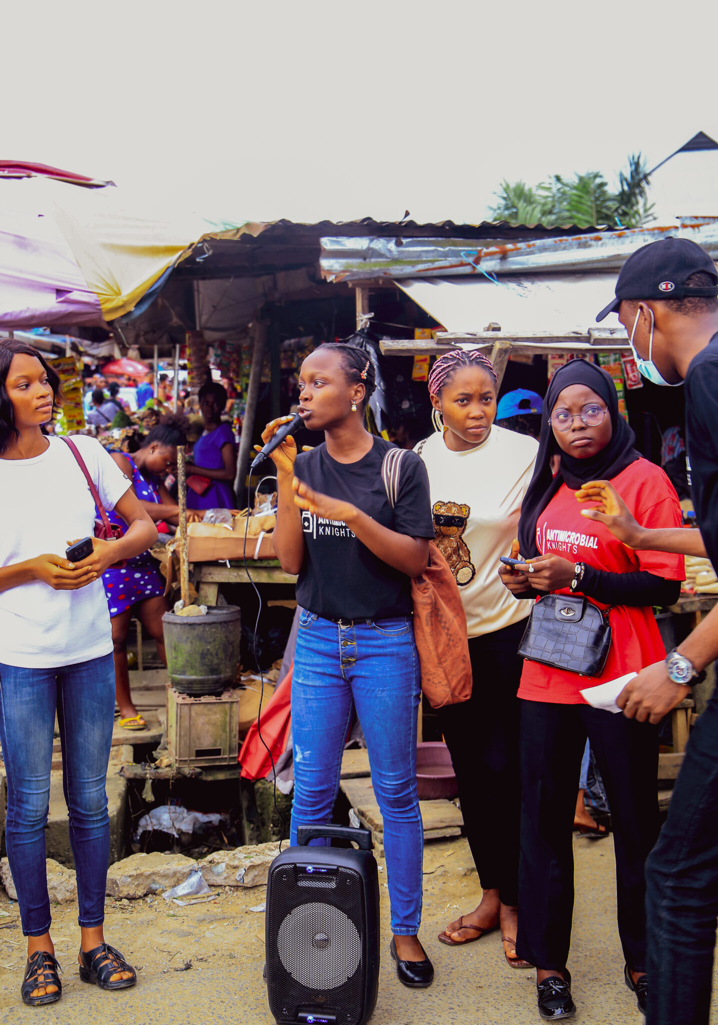 Community engagement during program scale-up